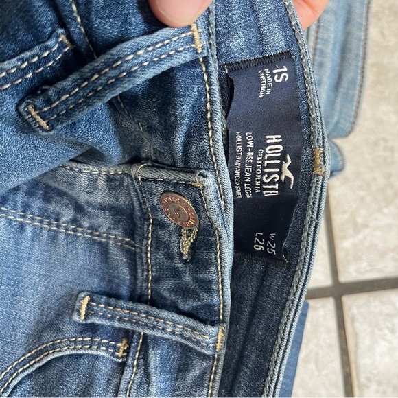 3pc - Hollister Jeans Lot Juniors Size 1 - Picture 9 of 10